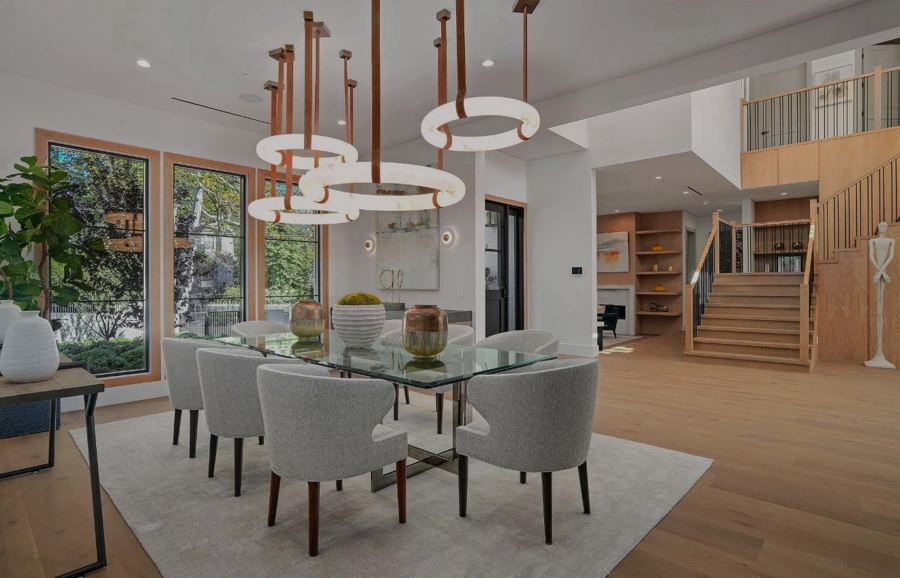 Dining, open to the great room